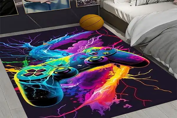 Affordable gaming floor mats designed for e-sports players